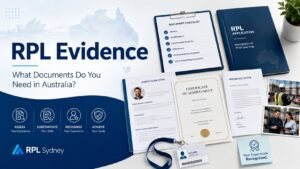 RPL evidence documents for Recognition of Prior Learning in Australia